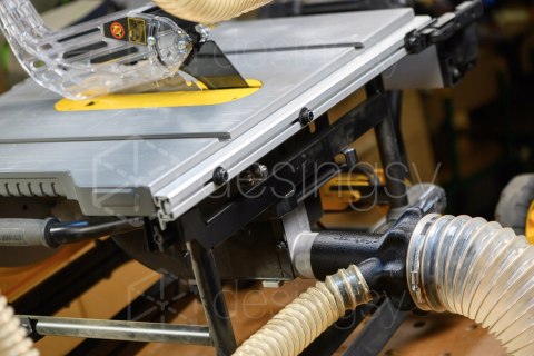 Zestaw Ø100 Szybkozłącza Trójnik MAGSPIRO Ø65w50z do pilarki DeWALT DWE7492