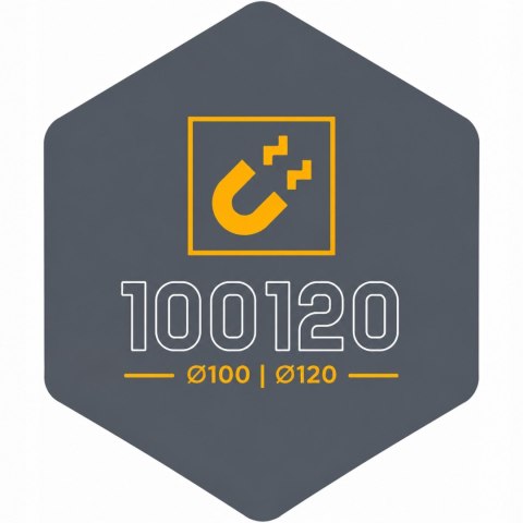 Zestaw Ø100 Szybkozłącza Trójnik MAGSPIRO Ø65w50z do pilarki DeWALT DWE7492