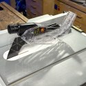 Wkładka Zero Clearance do DeWalt DWE7492-QS MDF z blokadą i wycięciem pod klin