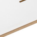 Wkładka zero clearance do DeWalt DWE7492 MDF z blokadą bez żadnych nacięć