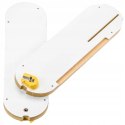 Wkładka zero clearance do DeWalt DWE7492 MDF z blokadą bez żadnych nacięć