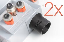 EcoEvac ™ 2Stück Absaugadapter für Blum Ecodrill für Staubsauger Ø35mm