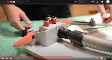 EcoEvac ™ 2sets Dust extraction port for Blum Ecodrill for Ø35 vacuum EcoEvac ™ 2sets Dust extraction port for Blum Ecodrill for Ø35 vacuum