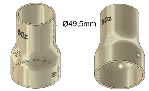 Adapter redukcja Cyklon Separator Starmix 50z