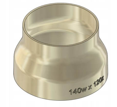 Adapter redukcja Felder AF 14 Ø 140 na Ø 120 spiro Adapter redukcja Felder AF 14 Ø 140 na Ø 120 spiro