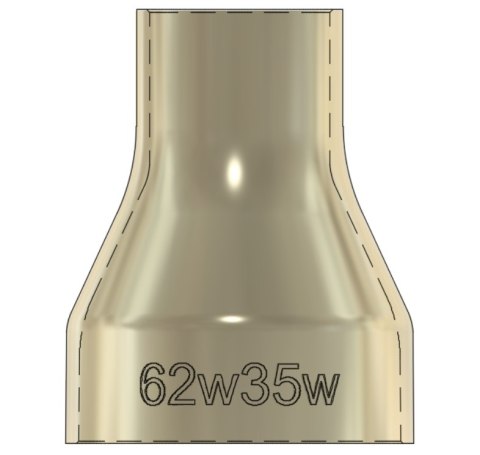 Redukcja Adapter do odciągu przykładnicy W0063 62w Redukcja Adapter do odciągu przykładnicy W0063 62w
