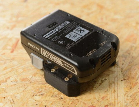 Uchwyt mocowanie akumulatora baterii Hikoki 18V Uchwyt mocowanie akumulatora baterii Hikoki 18V