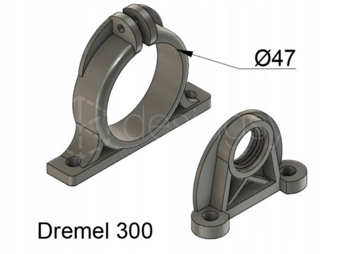 Uchwyt mocowanie Dremel 300 Multiszlifierka ściana Uchwyt mocowanie Dremel 300 Multiszlifierka ściana