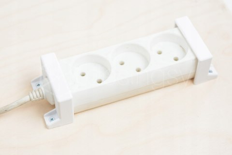 Uchwyt na ścianę przedłużacza BIAŁY np IKEA KOPPLA Uchwyt na ścianę przedłużacza BIAŁY np IKEA KOPPLA