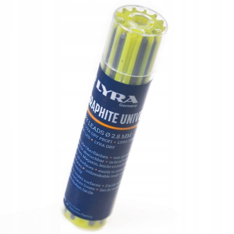 Wkłady rysiki GRAFITY do LYRA DRY PROFI Ø2.8 12szt Wkłady rysiki GRAFITY do LYRA DRY PROFI Ø2.8 12szt