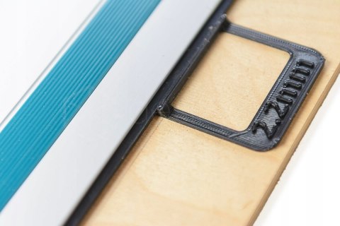 2x Odsunięcie na grubość tarczy do prowadnic 1,6mm 2x Odsunięcie na grubość tarczy do prowadnic 1,6mm