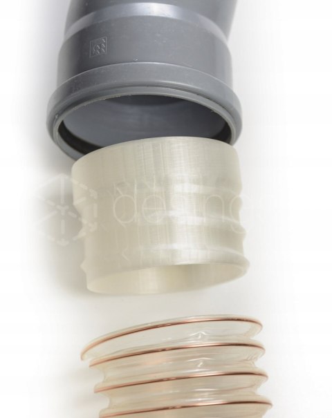 Adapter redukcja 110 kanalizacyjna 100 spiro GWINT Adapter redukcja 110 kanalizacyjna 100 spiro GWINT