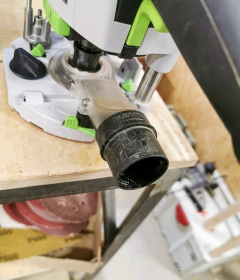Adapter odsysania Ø 35 do frezarki Festool OF 1400 EBQ-Plus EBQ Adapter odsysania Ø 35 do frezarki Festool OF 1400 EBQ-Plus EBQ