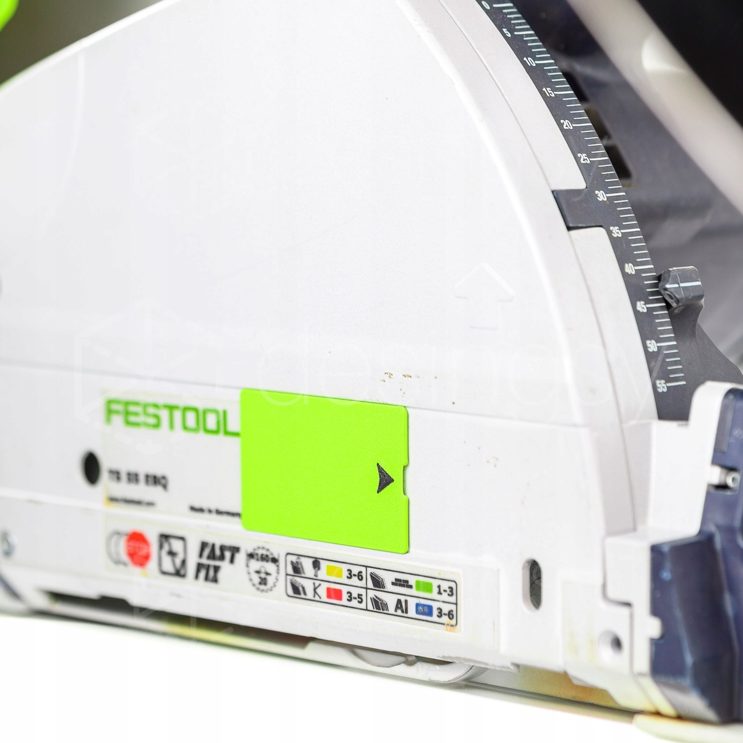 Osłona zaślepka pokrywa do zagłębiarki FESTOOL TS 55 EBQ - lepszy odsys Zie Kod producenta FSTS55PrLime