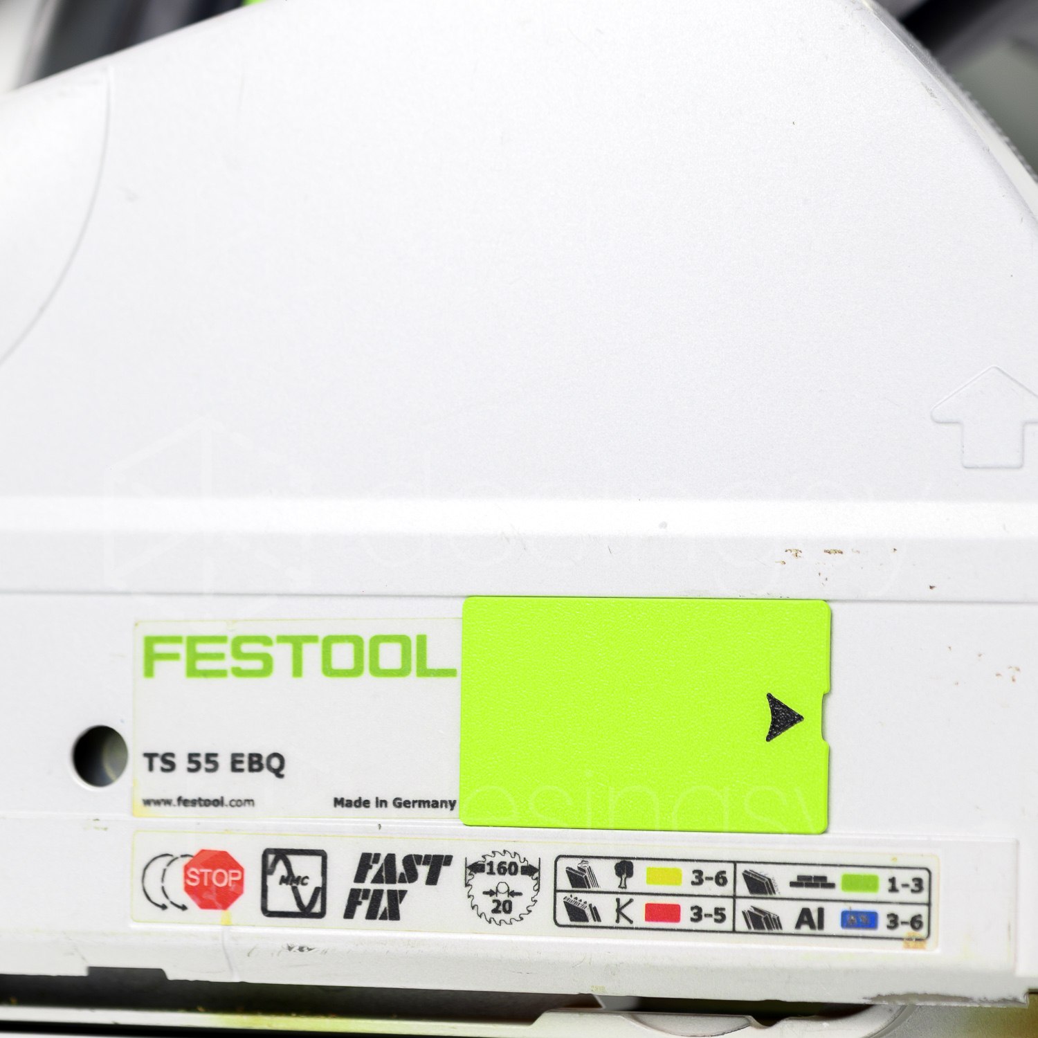 Osłona zaślepka pokrywa do zagłębiarki FESTOOL TS 55 EBQ - lepszy odsys Zie Rodzaj osłona